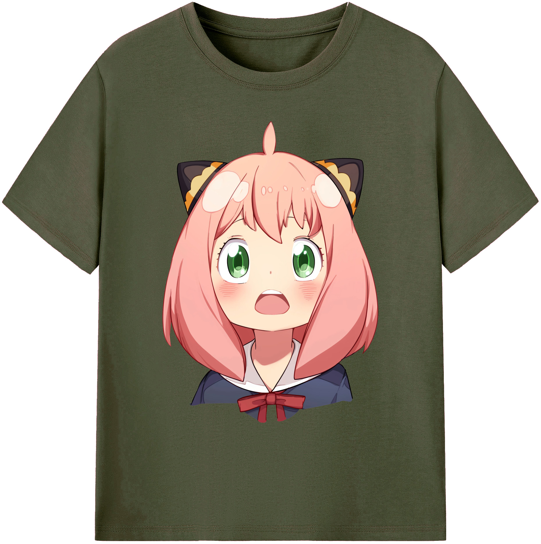 （画像用） SPY×FAMILY间谍家家酒 綿100％ メンズ半袖Tシャツ｜肌触りやわらか＆通気性